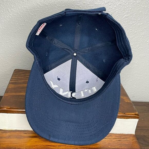Heemang FDNY Mens OSFA Hat Navy Blue Adjustable Strapback Classic Baseball Cap - Picture 5 of 7
